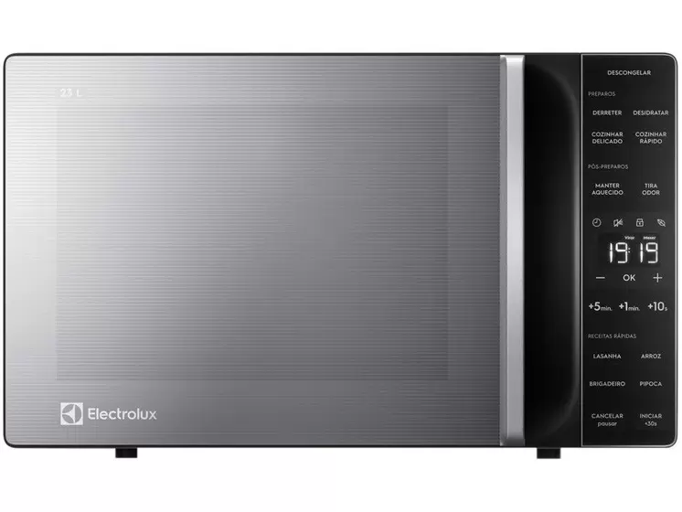 Micro-ondas Electrolux 23L Prata Efficient - ME23S