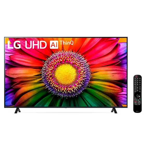 Smart TV LG 65 4K UHD HDR Thinq AI Wi-Fi Bluetooth Google Assis. Alexa Apple Airplay - 65UR871C0SA.BWZ